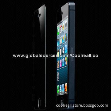 Good Quality Screen Protector for iPhone 5, Super Hardness of Up to 9H